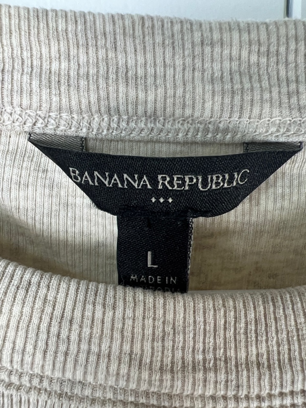 Banana Republic Ribbed Racer Tank - Picture 4 of 10